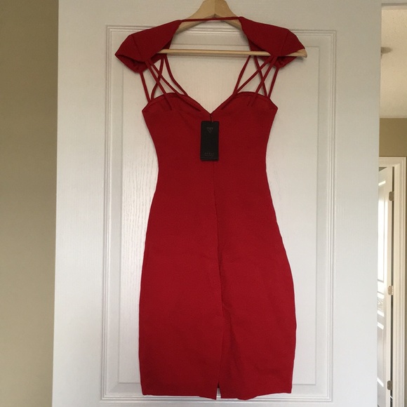 GUESS Red Dress - Picture 2 of 2